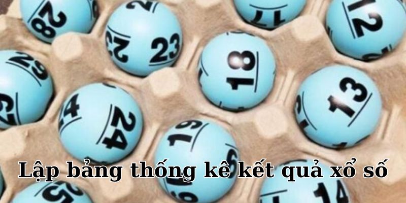 Lập bảng KQXS để dàn đề 10 số khung 3 ngày đạt kết quả cao nhất